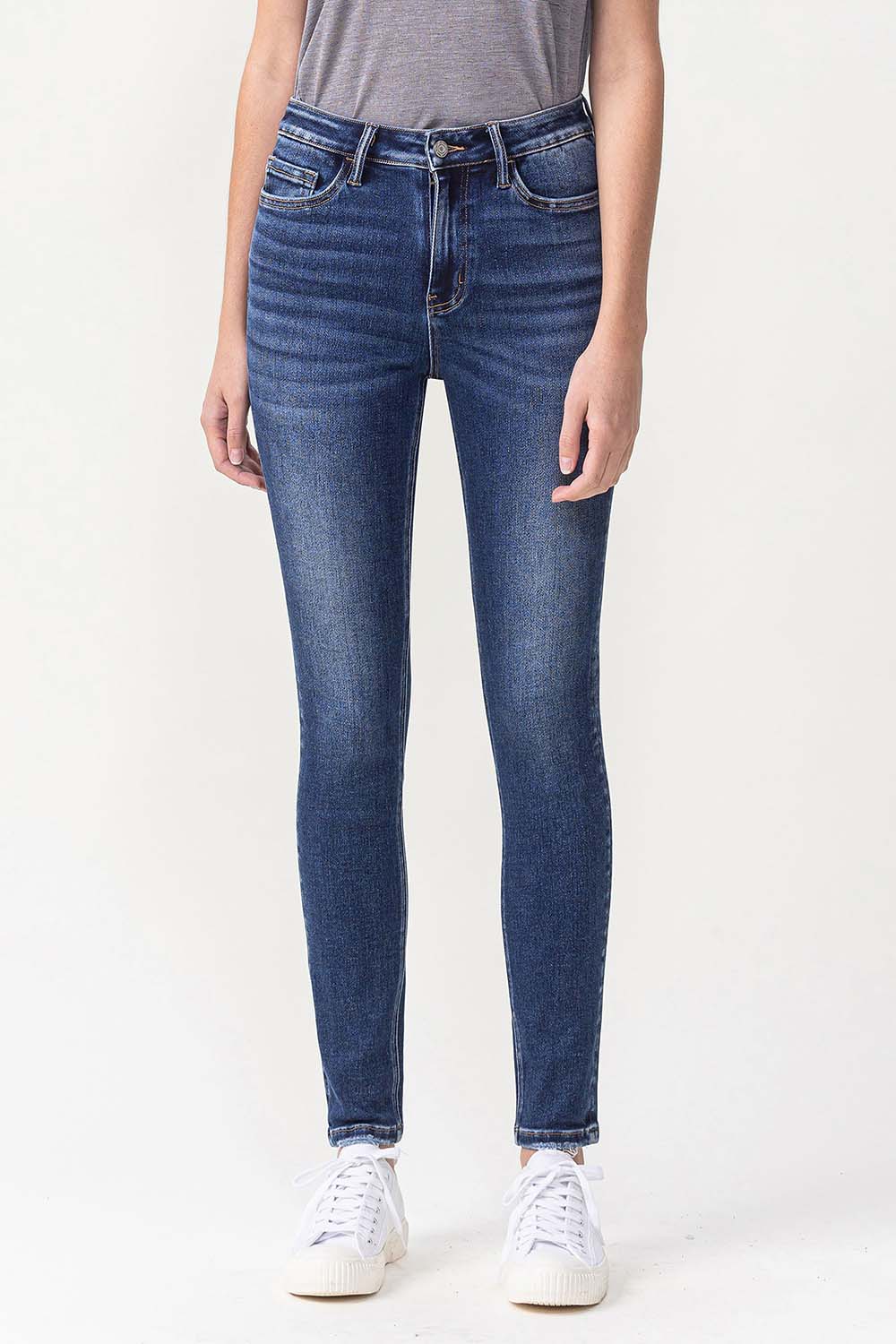 The Sophia High Rise Ankle Skinny Jean