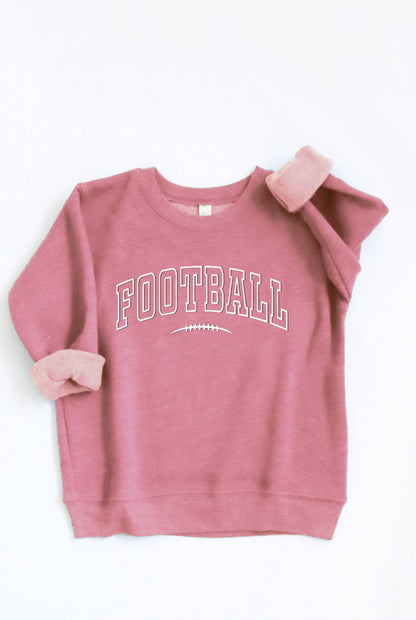 FOOTBALL PUFF  Toddler Unisex Graphic Sweatshirt