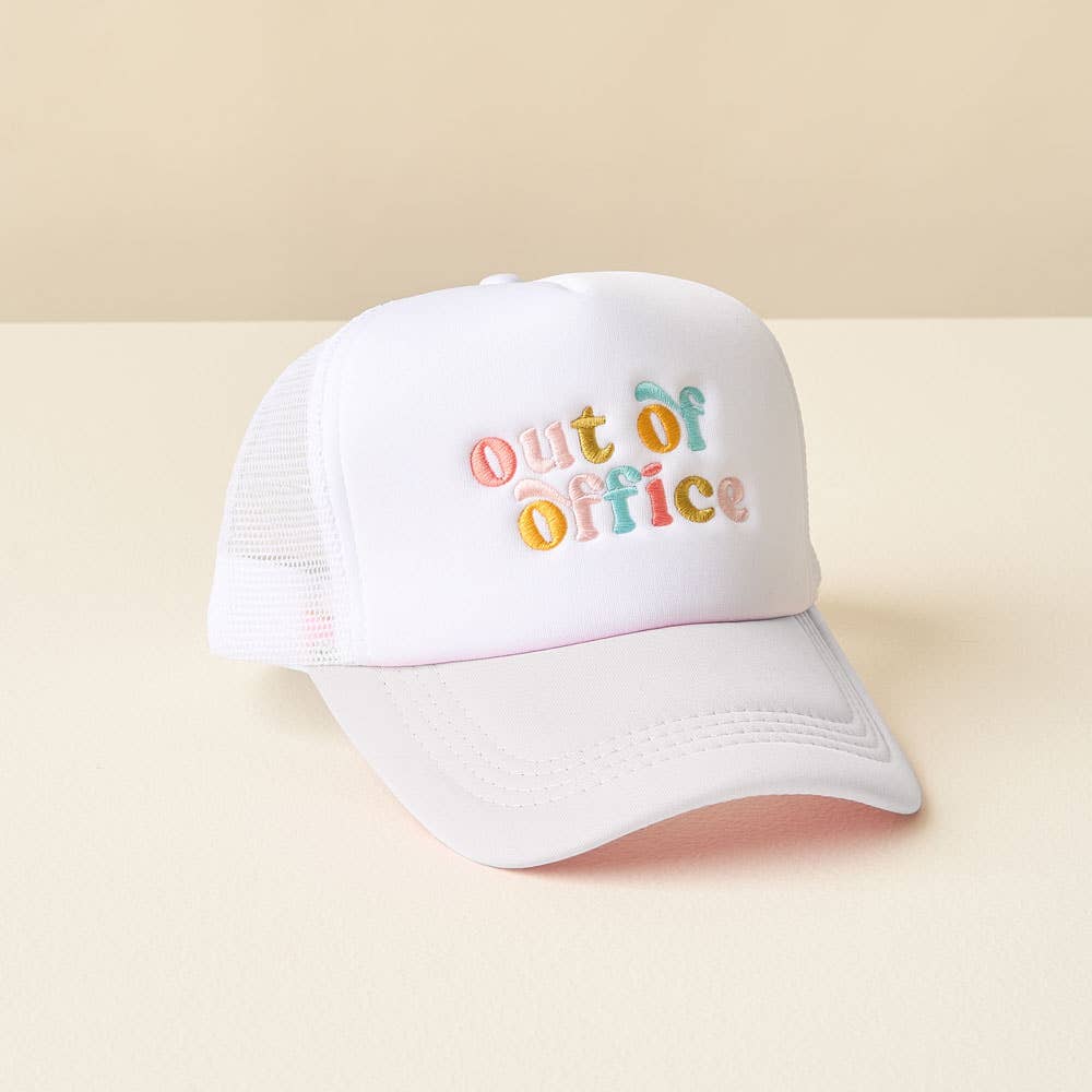 Trucker Hat-Out of Office