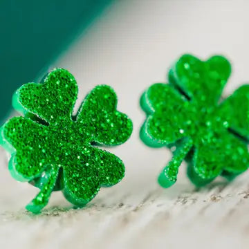 Shamrock studs