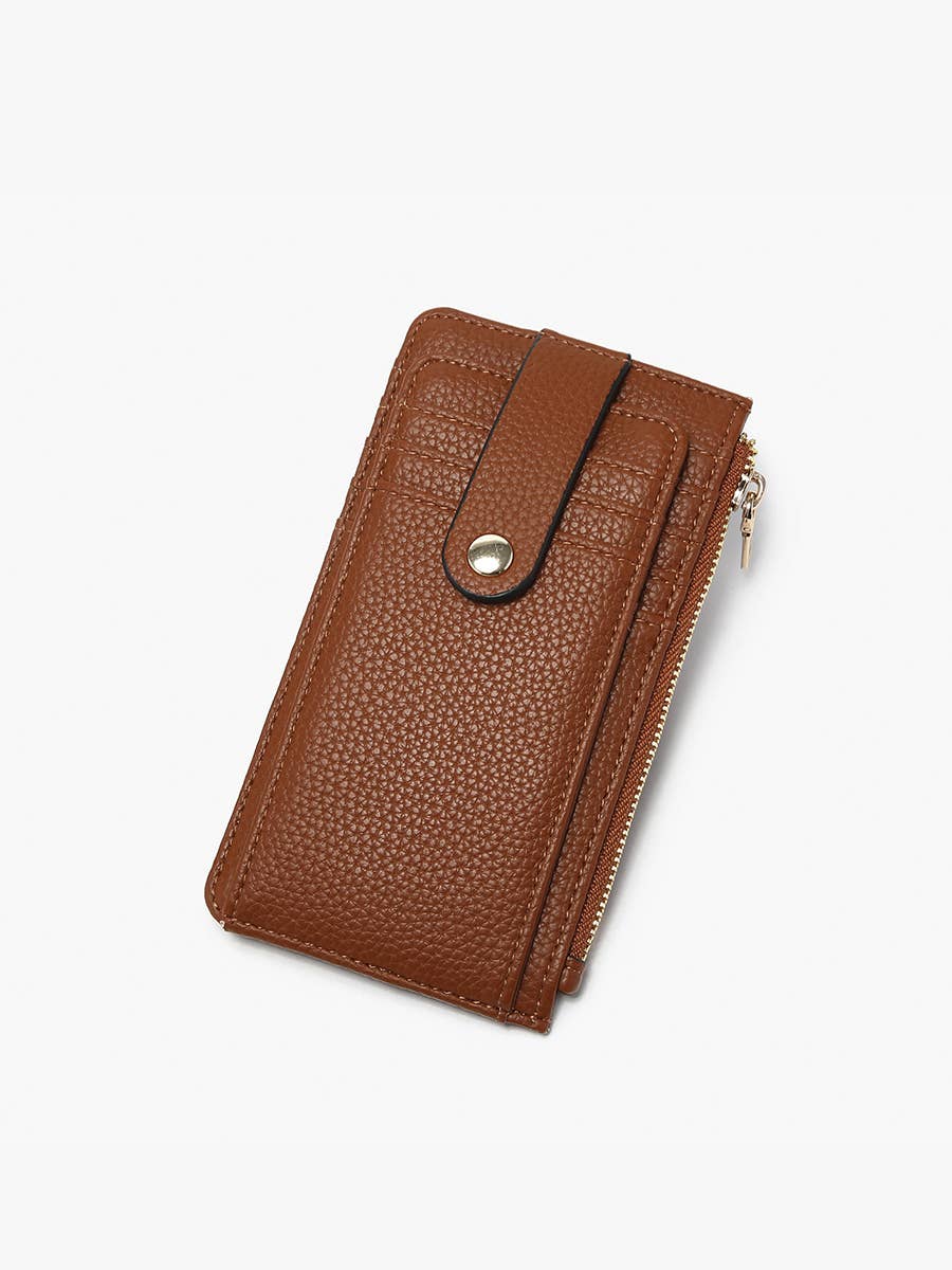 Mae Multi-Card Wallet w/ Strap Snap Closure