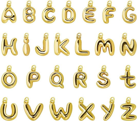 Bubble Charm Letters