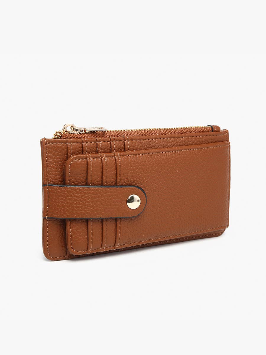 Mae Multi-Card Wallet w/ Strap Snap Closure