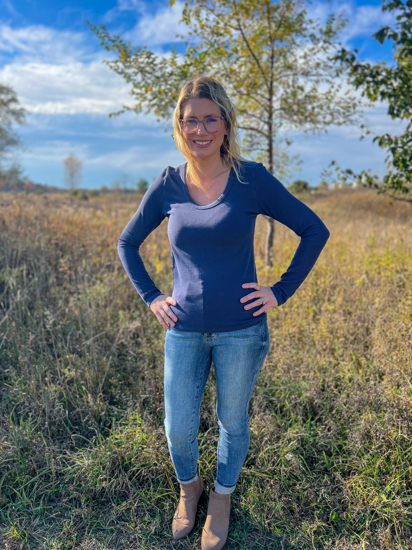 Crisp Days Long Sleeve Tee