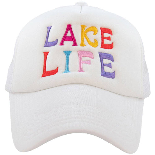 Lake Life Foam Trucker Hat Snapback