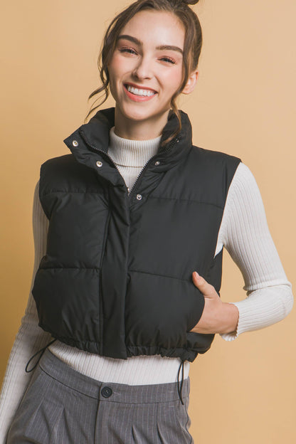 Bunny Slopes Soft Coated Puffer Vest