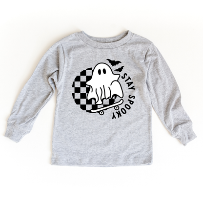 Stay Spooky Ghost Toddler and Youth Long Sleeve Shirt