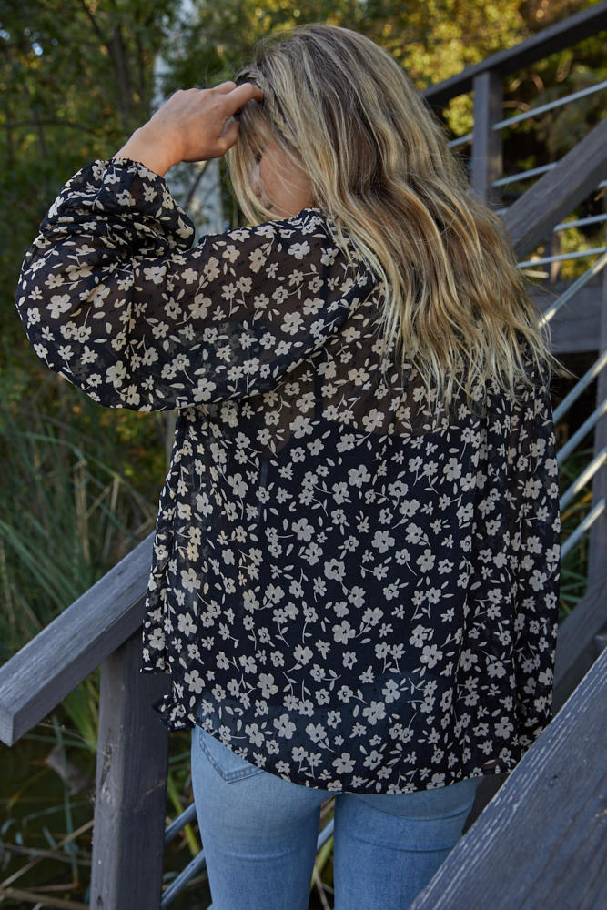 Fallyn Floral Top