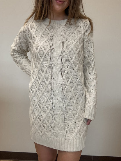 Autumn Embrace Sweater Dress