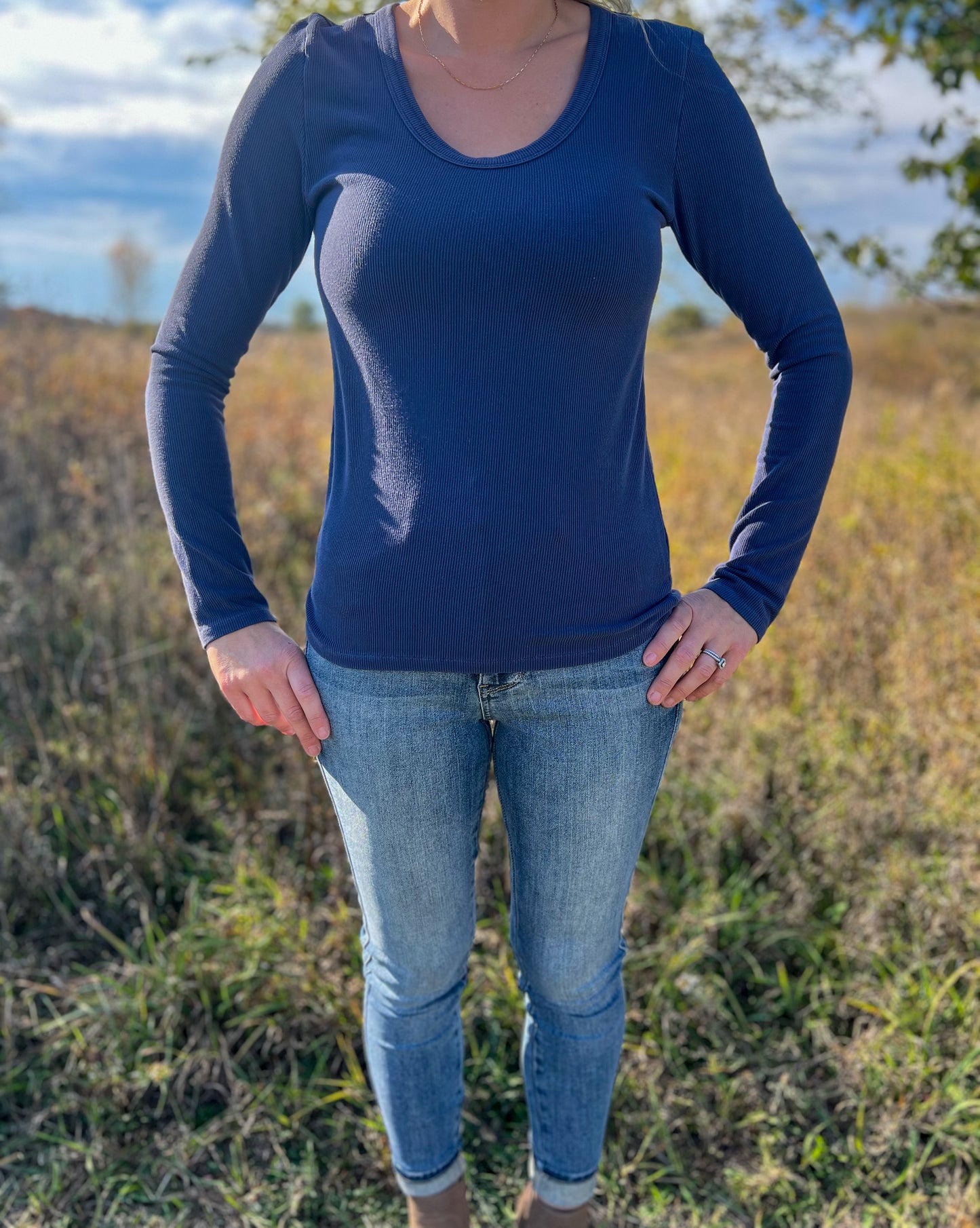 Crisp Days Long Sleeve Tee