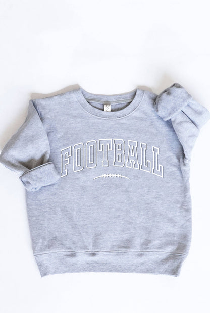 FOOTBALL PUFF  Toddler Unisex Graphic Sweatshirt