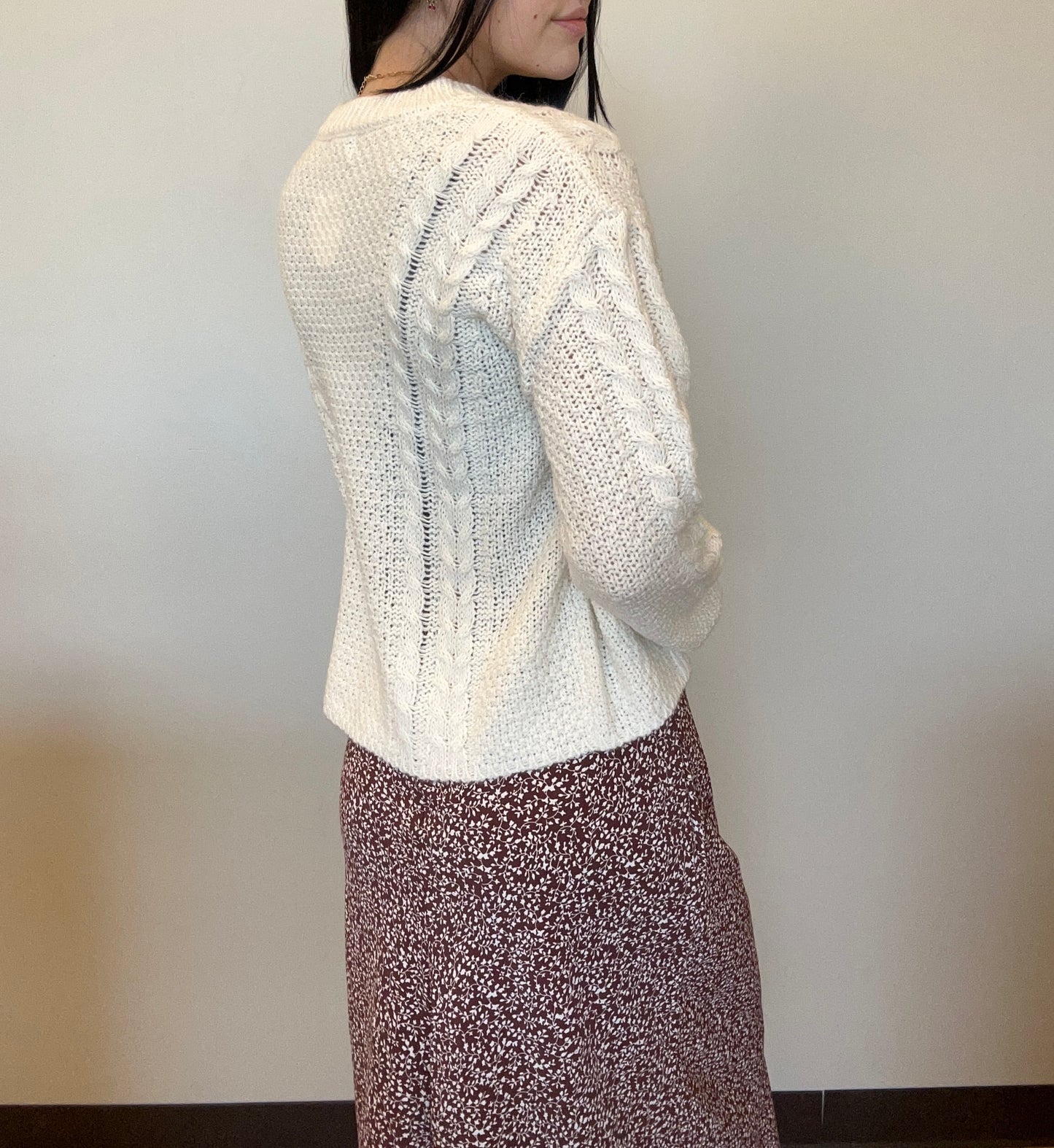 Cream Cozy Sweater