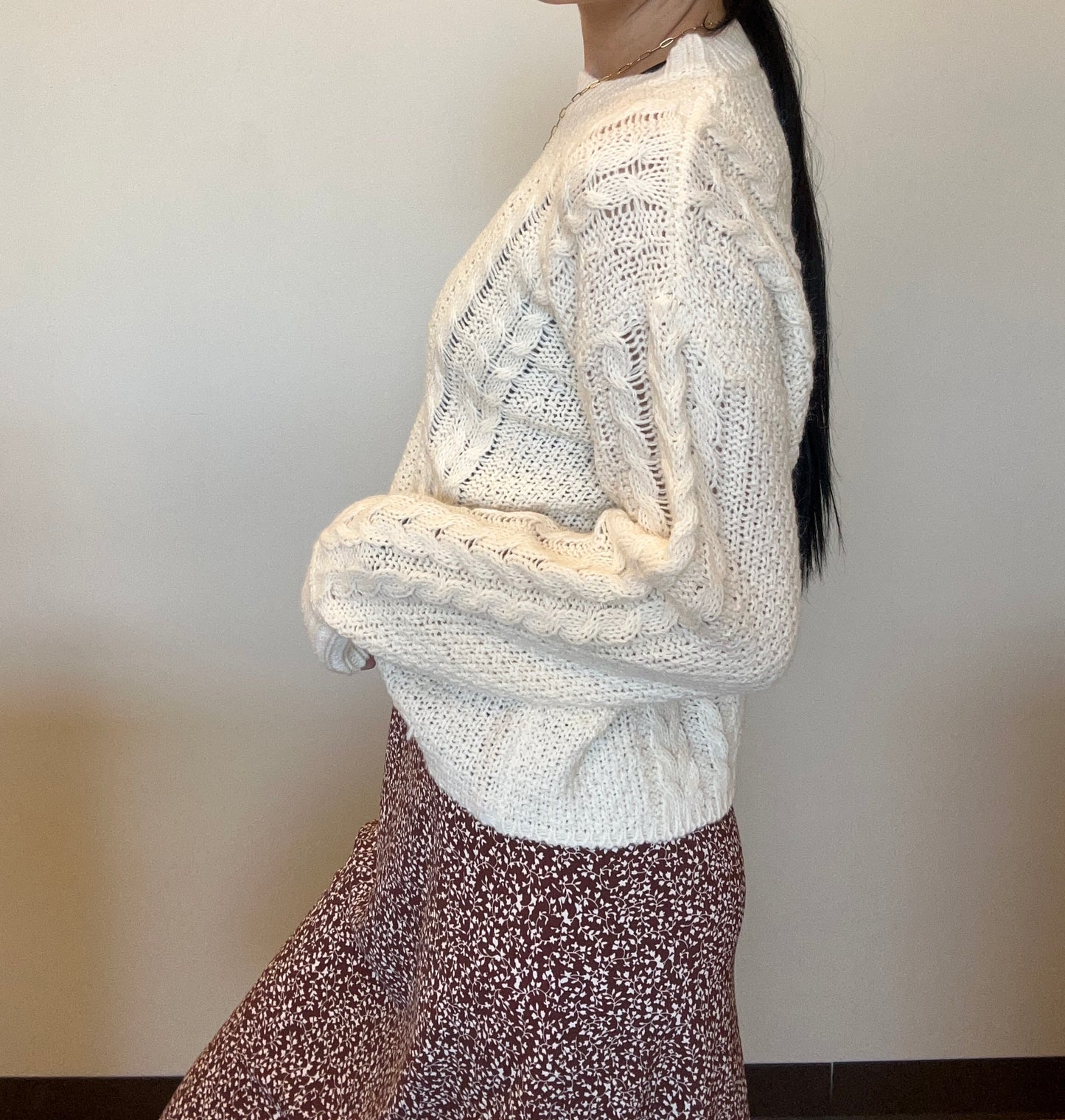 Cream Cozy Sweater