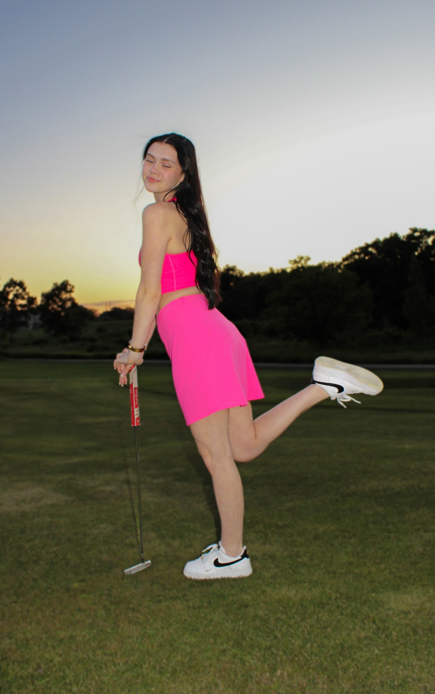 Hole-In-One Honey Skirt