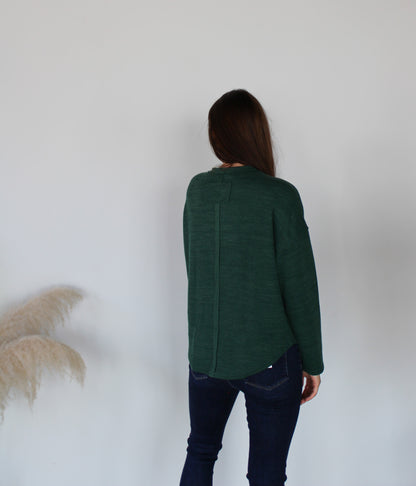 CAREFREE DAYS KNIT TOP