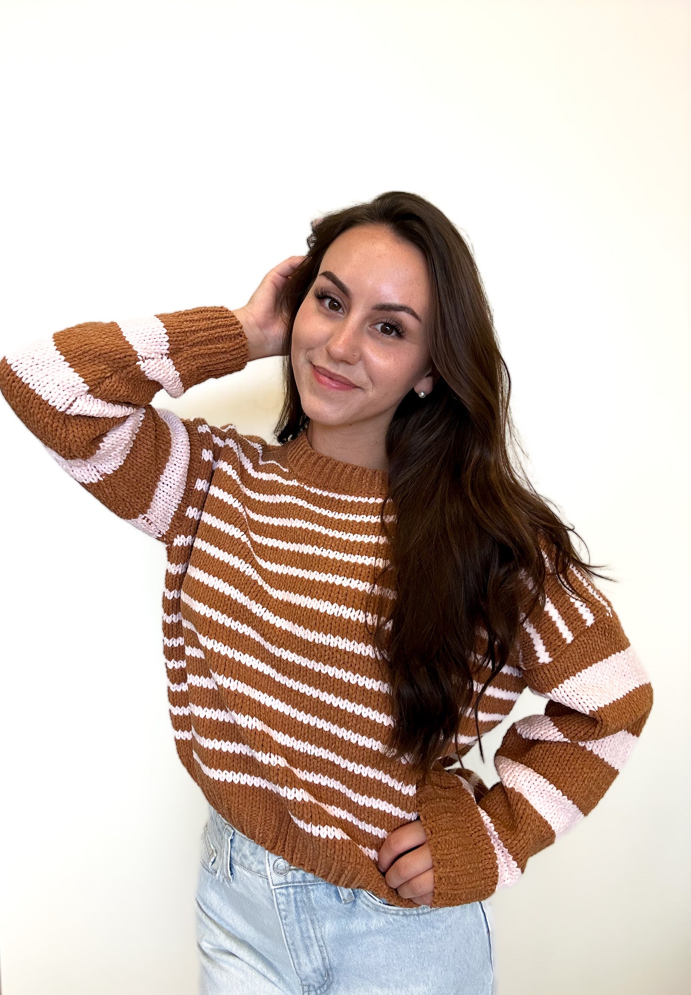 The Perfect Autumn Striped Sweater