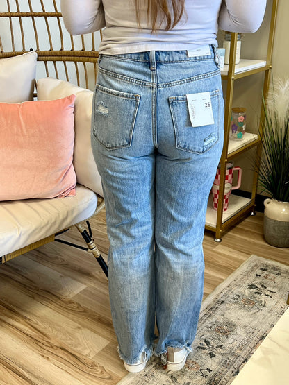 Crystal 90's Vintage Flare Jeans