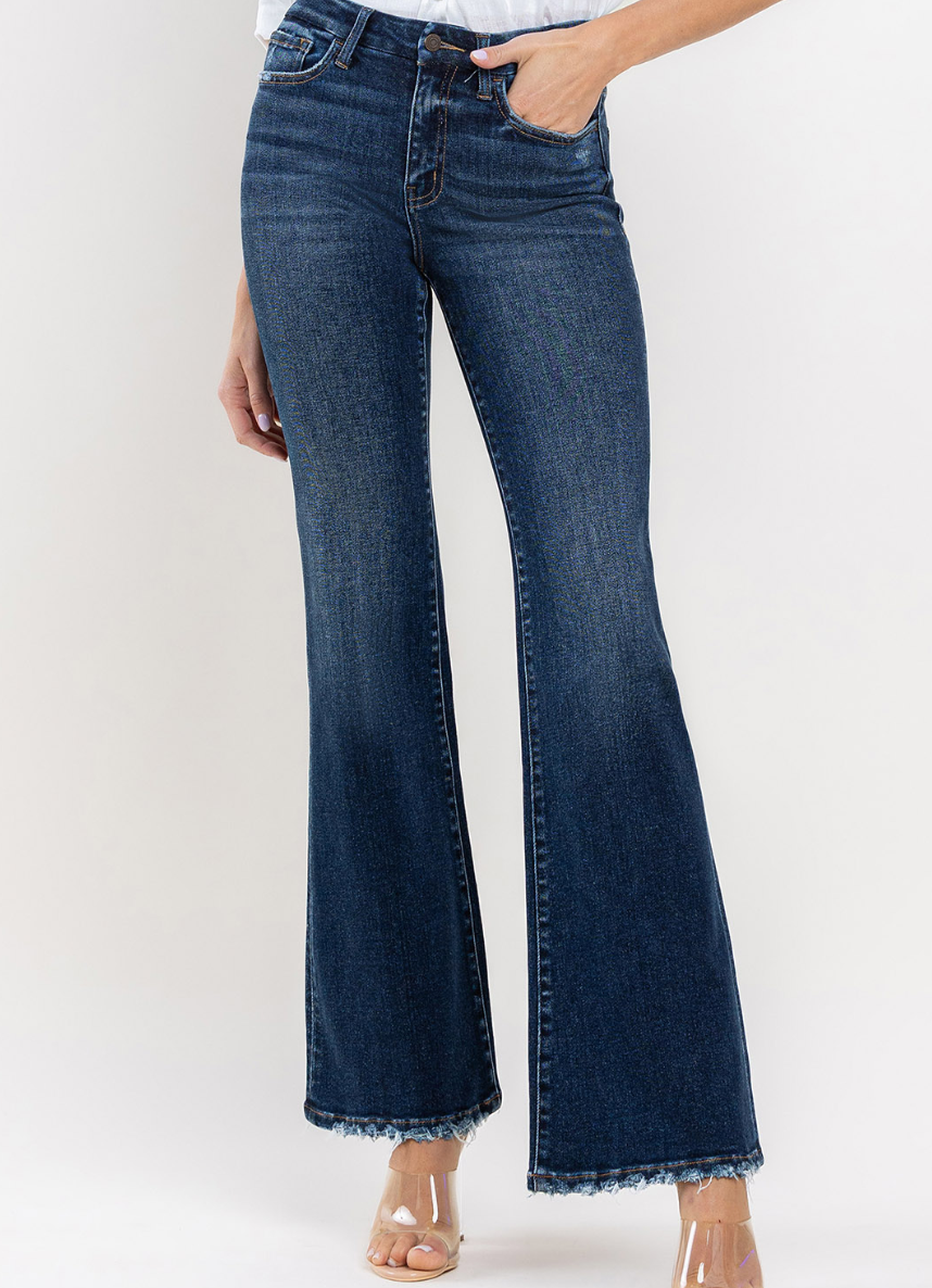 The Pipers High Rise Relaxed Flare