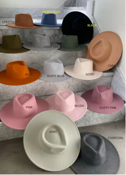 Wide Brim Rancher Hat