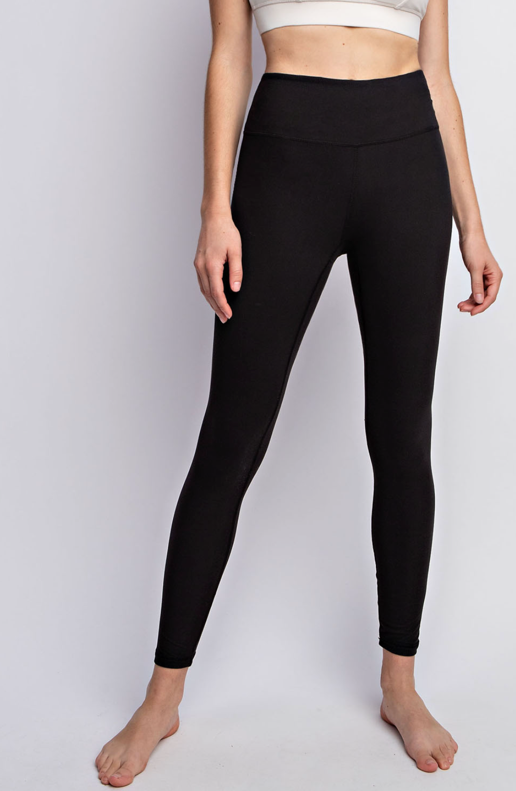 BUTTER SOFT BASIC FULL LENGTH LEGGINGS CURVY