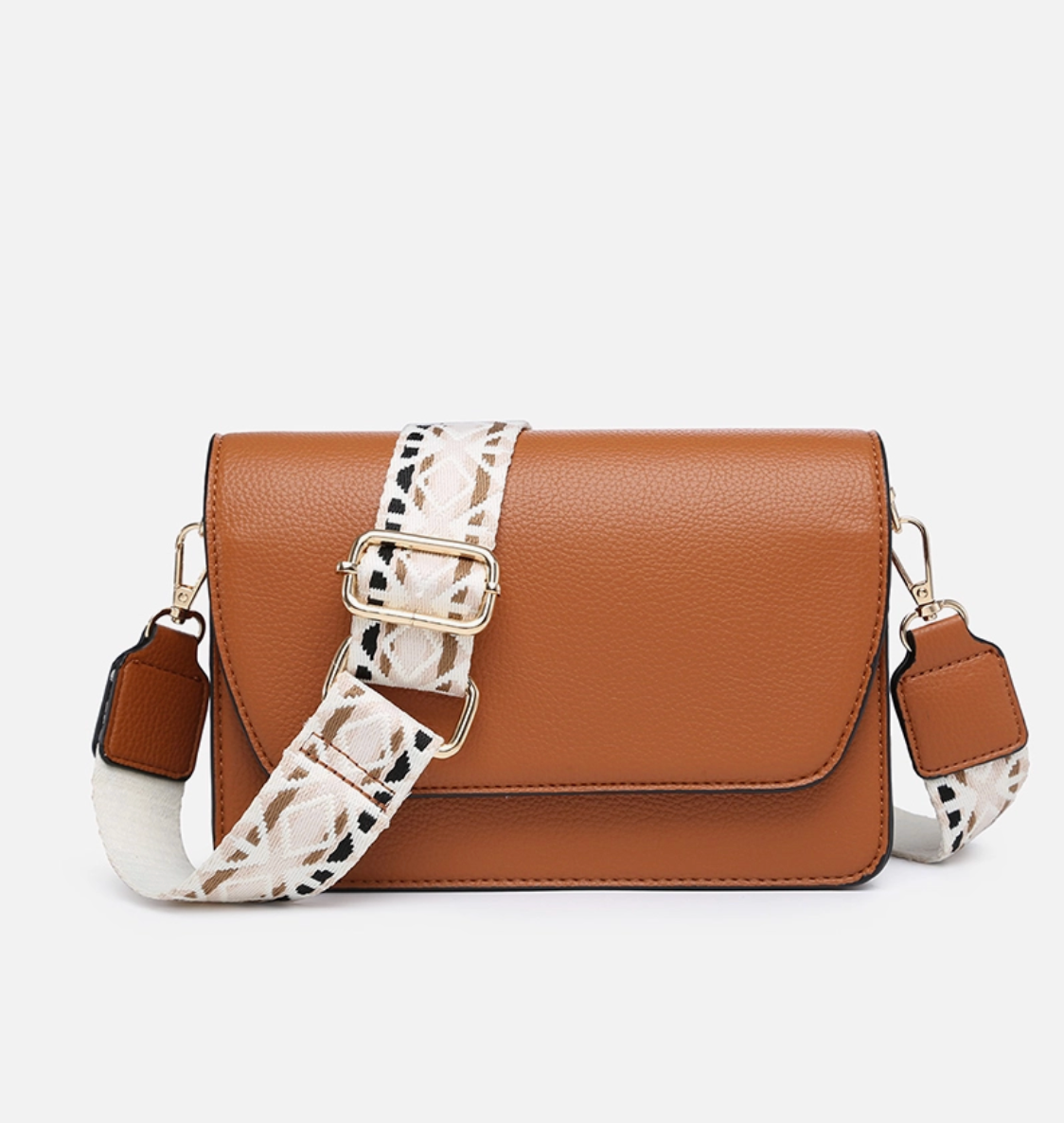 Noah Flapover Crossbody w/ Guitar Strap