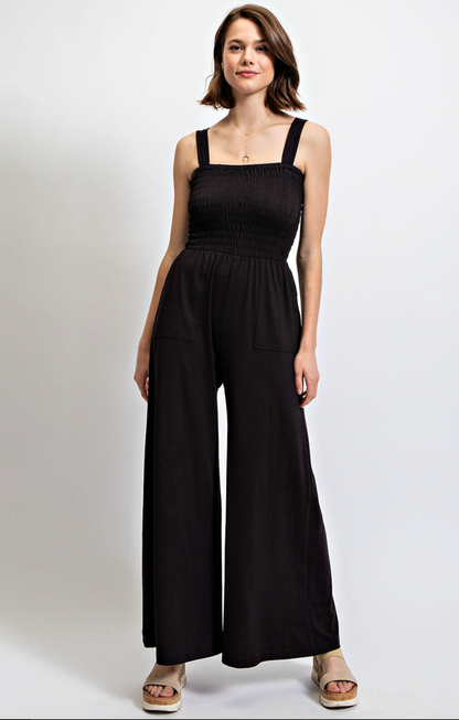 DAY IN THE LIFE SMOCKING JUMPSUIT