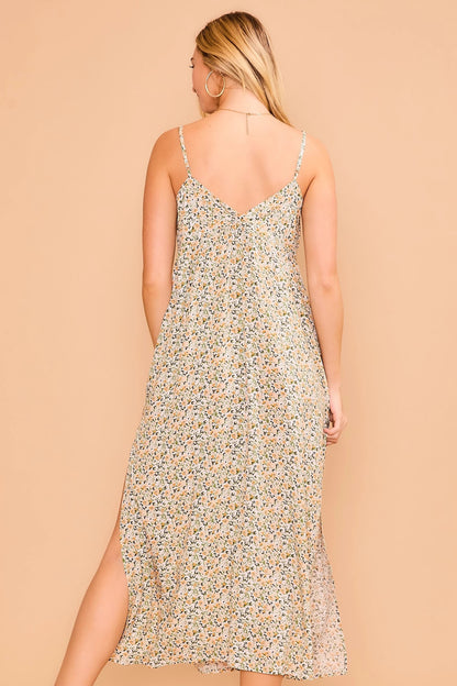 WE GO TOGETHER FLORAL MAXI DRESS