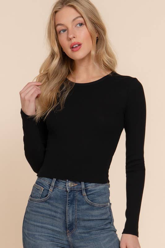 Basic Luxe Rib Top