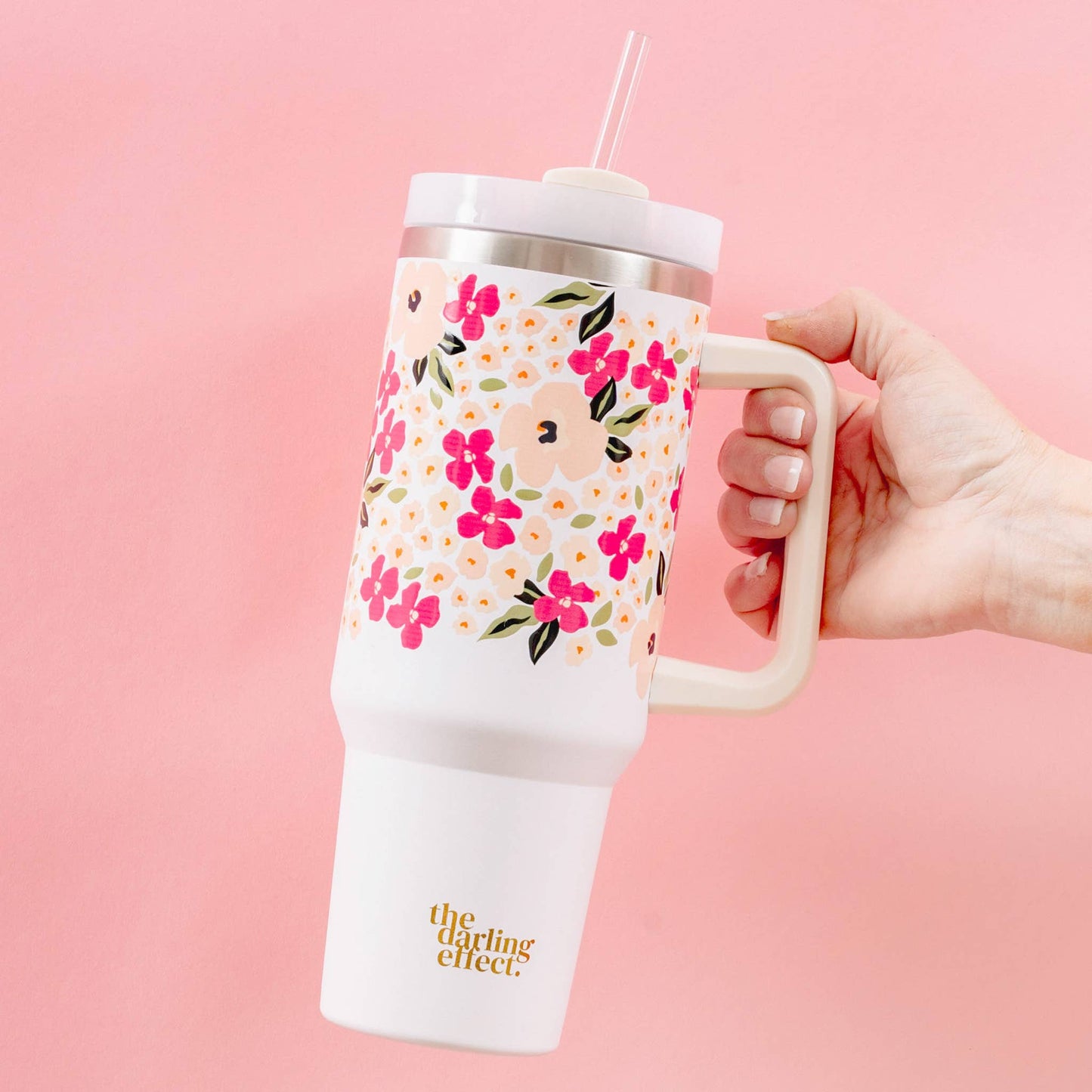 40oz Take Me Everywhere Tumbler - Lively Flora