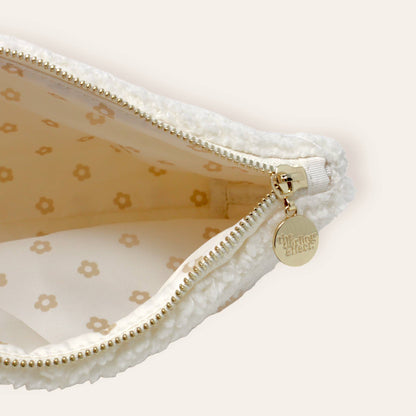 Cream Teddy Pouch - Baby