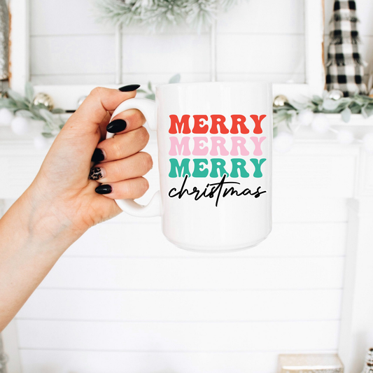 Merry Merry Christmas, Holiday Mug