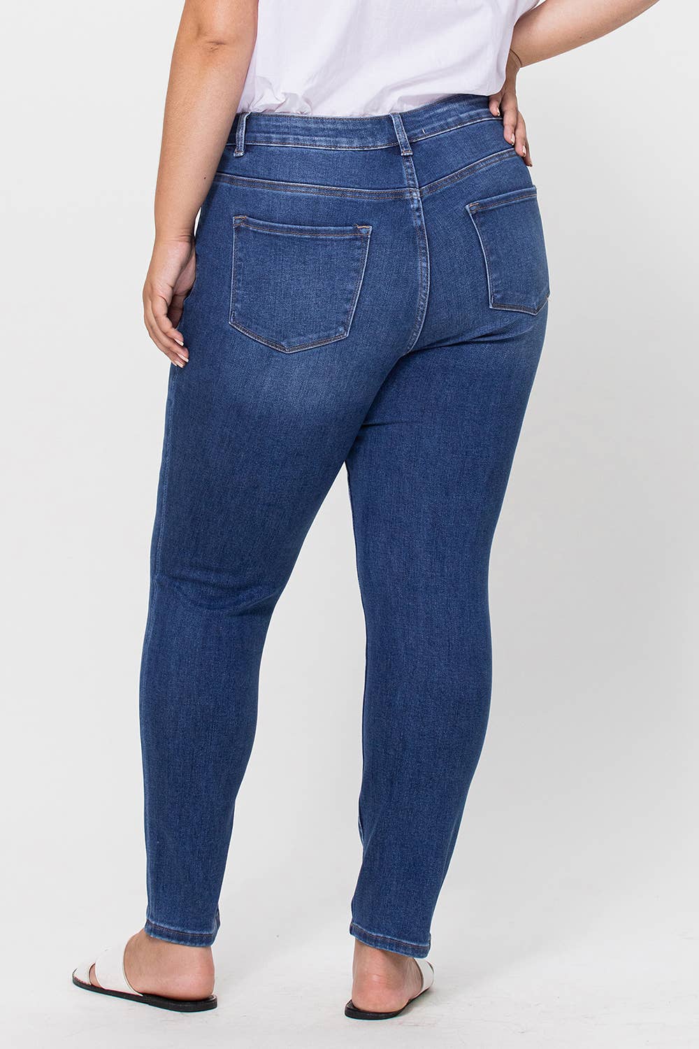 HAYLIE-CURVY SIZE HIGH RISE SKINNY JEAN