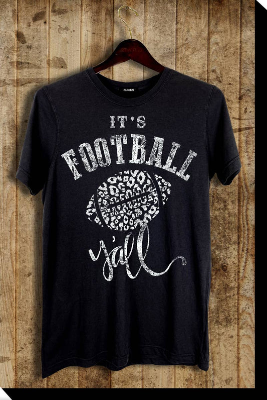 FOOTBALL Y'ALL GRAPHIC TEE